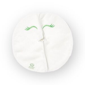 new Tata Harper ㋡ Facial Beauty Towelette ㋡ White Green ㋡ Luxe Skincare ㋡ Mask